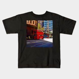 Double Decker rocking in Sydney Kids T-Shirt